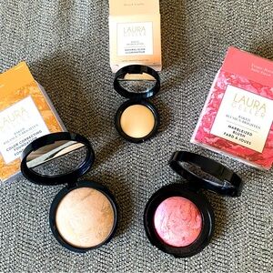 Laura Gellar baked makeup set.